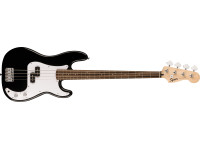 Fender Squier Sonic Precision Bass Laurel Fingerboard White Pickguard Black Fender Squier Sonic Precision Bass Laurel Fingerboard White Pickguard Black